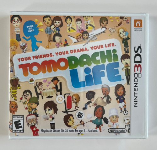 Tomodachi life white - life, label