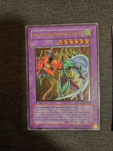 Yugioh uomo alato - della, fiamma