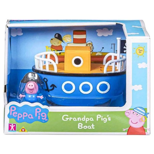 Peppa pig barca del nonno - pig,
