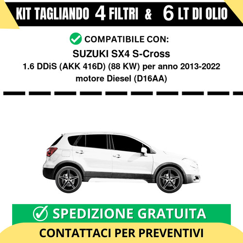 Tagliando per suzuki - per,