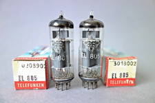 2 x NOS EL805, TELEFUNKEN