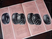 PNEUMATICI CONTINENTAL OLDTIMER REIFEN BAUWIRTSCHAFT RUSPE CANTIERI BROCHURE 