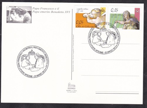 Vaticano 2013 cartolina papa - 2013,