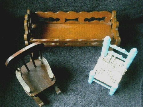 Sedia dondolo culla arredo - a,