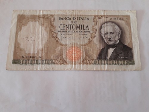 100 000 lire manzoni - 100.000,