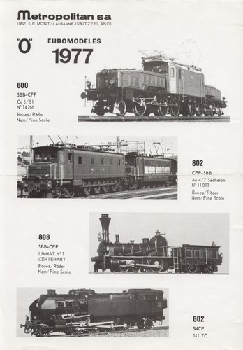 Catalogo metropolitan 1977 - catalogo,