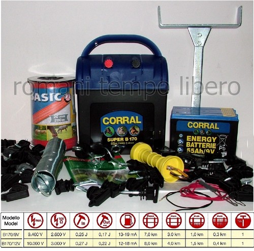 Recinto elettrico super corral - elettrico,
