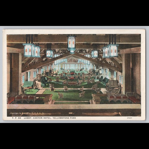Cartolina lobby canyon hotel - lobby,