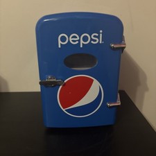 Pepsi mini fridge blue - mini, fridge,