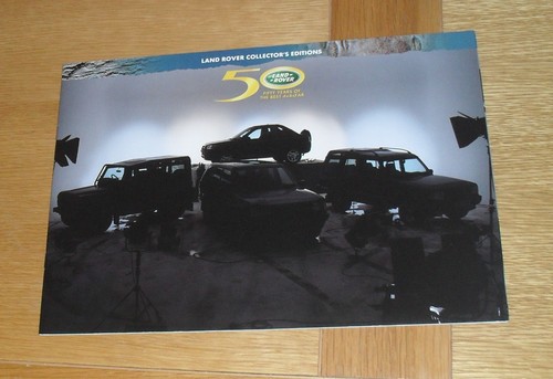 Brochure land rover - rover, 50°