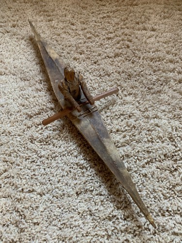 Vecchio kayak inuit vintage - , c