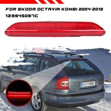 Per Skoda Octavia Ⅱ 04-13  Terzo Stop Fanale Luce Freno Rossa Posteriore Cofano