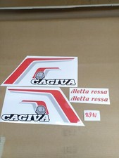 Cagiva aletta rossa adesivi - cagiva,