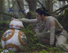 Daisy Ridley Star Wars firmato