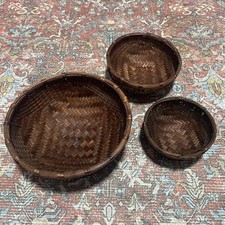 Set 3 cesti vintage asiatici