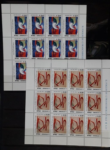 2003 italia foglietti - italia, (