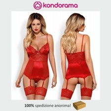 Obsessive body corsetto rosso