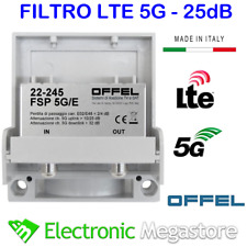 Filtro 5G da palo antenna TV elimina interferenza LTE 5G E21÷48 OFFEL