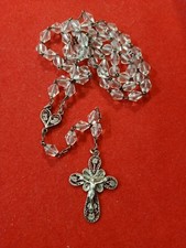 Rosario in filigrana d'argento