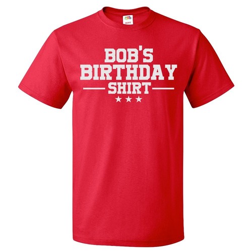 Maglietta compleanno bob - compleanno,