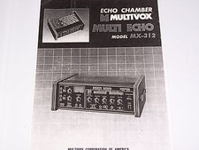 Multivox MX-312 Camera Eco PDF