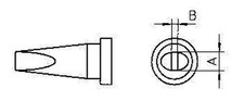 Saldatore punta 4mm - punta, 2.4mm