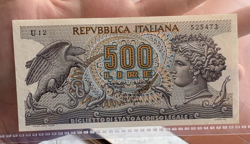 Aretusa 500 lire 1966 - 1966, di