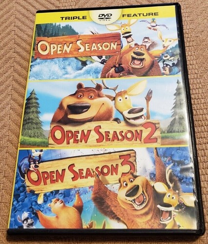 Open season trilogy dvd - open,