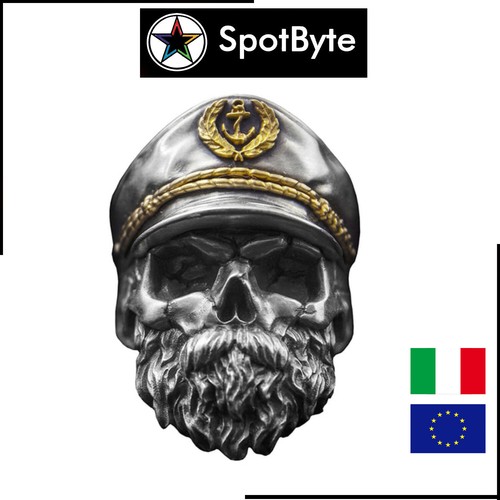 Anello uomo teschio scheletro - anello,