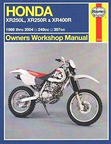 Honda xr250l xr250r and - honda, xr250l,