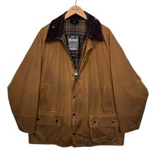 Barbour Classic Moorland giacca cerata A821 arenaria marrone chiaro C48/122CM XXL 00s vintage