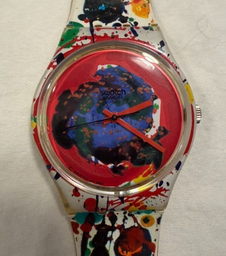 Orologio swatch sam francis - swatch, "sam
