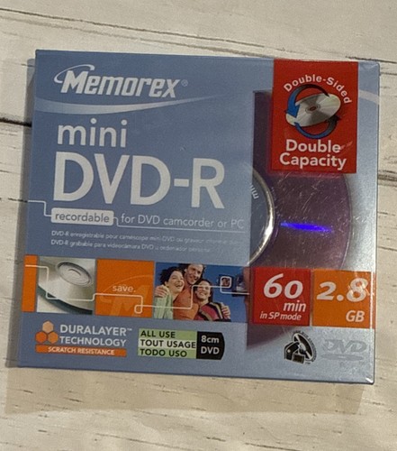 Memorex mini dvd 8 - 4x, gb