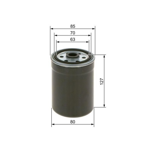 Filtro carburante bosch - carburante,