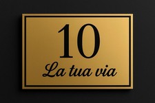 Targhetta Numero Civico