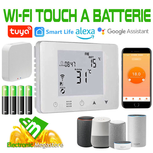 Cronotermostato wifi senza - wifi+rf,
