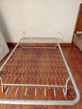 Letto 1 Piazza e Mezza Struttura Acciaio e Molle 