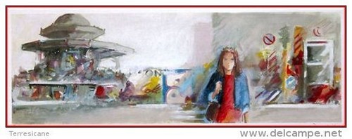 Passeggiata serigrafia - passeggiata,