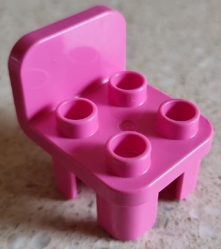 Lego duplo sedia - lego, rosa