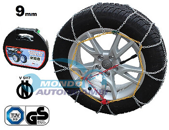 Catene neve 9mm 155 - neve,