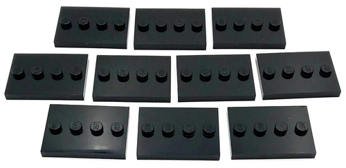 Lego nuove piastrelle nere - 10,