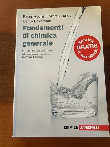 Fondamenti chimica generale - fondamenti,