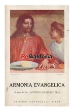 Armonia Evangelica Cantagalli Mazzucotelli Antonio Religione 