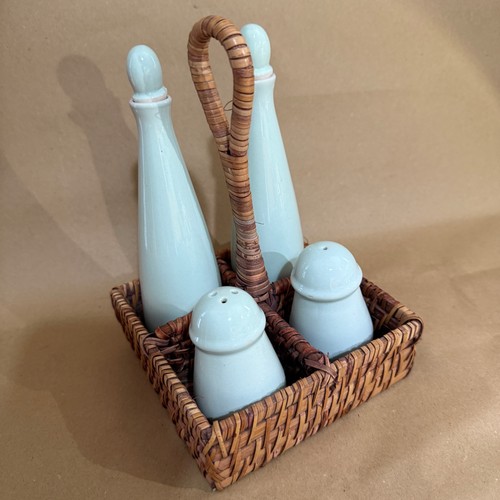 Vintage style ceramic - oil, &