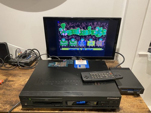 Commodore amiga cdtv raro - amiga,