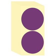 60 Pcs 4 Inch Colored Dot