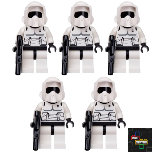 Lego star wars scout trooper - star,