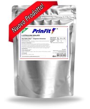 250 g L- Citrullina Malato Pura 100% Polvere -  Citrulline Integratore - PrinFit