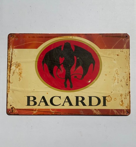 Insegna metallo bacardi - ,