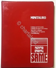 Catalogo Parti di Ricambio Originali SAME Trattori - Minitauro - ed. 1981